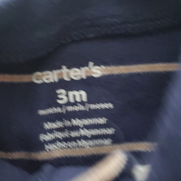 Blue and Gray Baby Onesies Set - Picture 3 of 4